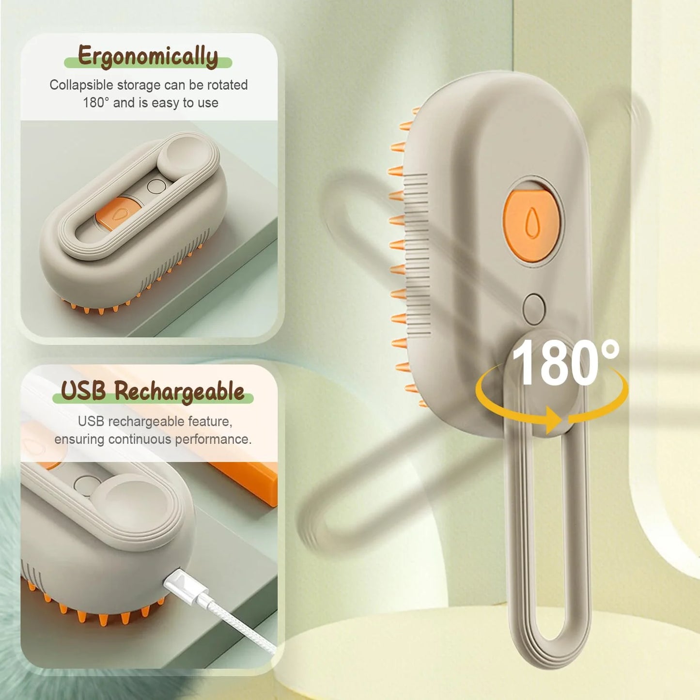 Quick & Easy Pet Hair Remover Comb
