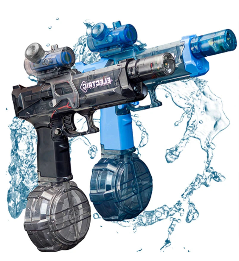 Battle Electric Water Guns – High Capacity Squirt Guns with Realistic Muzzle Flash, Outdoor Toy